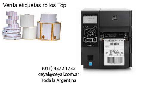 Venta etiquetas rollos Top
