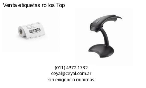 Venta etiquetas rollos Top