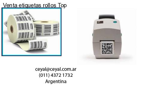 Venta etiquetas rollos Top