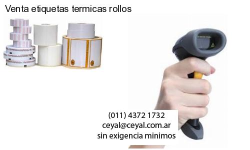 Venta etiquetas termicas rollos