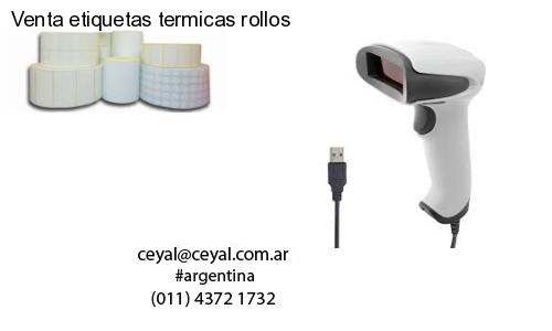 Venta etiquetas termicas rollos