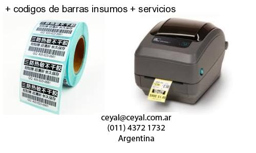   codigos de barras insumos   servicios