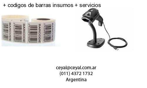   codigos de barras insumos   servicios