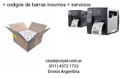  codigos de barras insumos   servicios