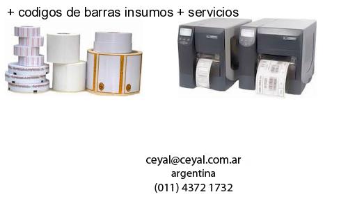   codigos de barras insumos   servicios