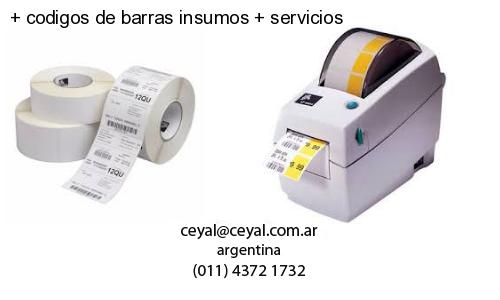   codigos de barras insumos   servicios