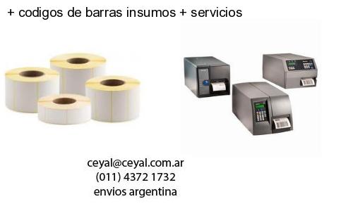   codigos de barras insumos   servicios