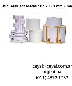 etiquetas adhesivas 107 x 148 mm x mm