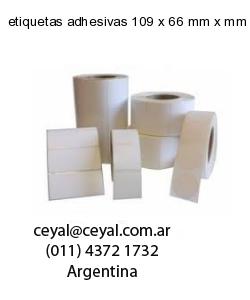 etiquetas adhesivas 109 x 66 mm x mm