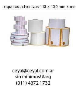 etiquetas adhesivas 113 x 139 mm x mm