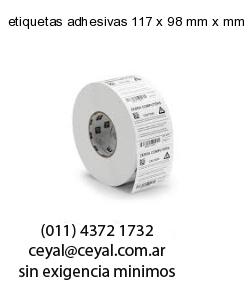 etiquetas adhesivas 117 x 98 mm x mm