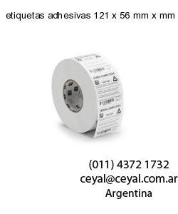 etiquetas adhesivas 121 x 56 mm x mm