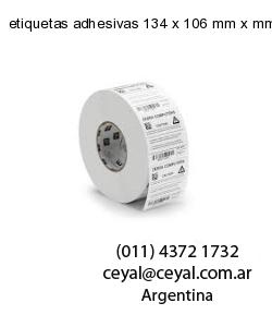 etiquetas adhesivas 134 x 106 mm x mm