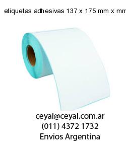 etiquetas adhesivas 137 x 175 mm x mm