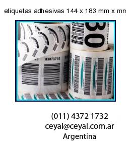 etiquetas adhesivas 144 x 183 mm x mm