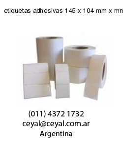etiquetas adhesivas 145 x 104 mm x mm