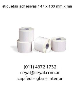 etiquetas adhesivas 147 x 100 mm x mm