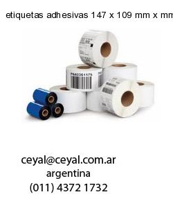 etiquetas adhesivas 147 x 109 mm x mm