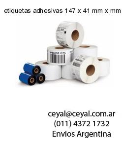 etiquetas adhesivas 147 x 41 mm x mm