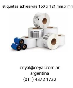 etiquetas adhesivas 150 x 121 mm x mm