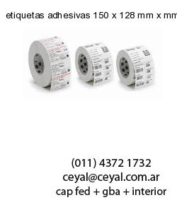 etiquetas adhesivas 150 x 128 mm x mm