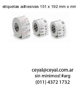 etiquetas adhesivas 151 x 192 mm x mm