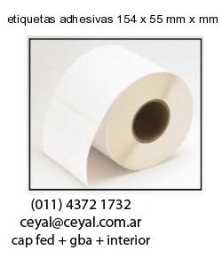 etiquetas adhesivas 154 x 55 mm x mm