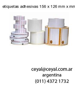 etiquetas adhesivas 156 x 126 mm x mm