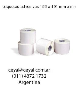 etiquetas adhesivas 158 x 191 mm x mm