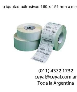 etiquetas adhesivas 160 x 151 mm x mm