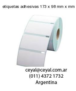 etiquetas adhesivas 173 x 98 mm x mm