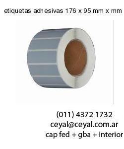 etiquetas adhesivas 176 x 95 mm x mm
