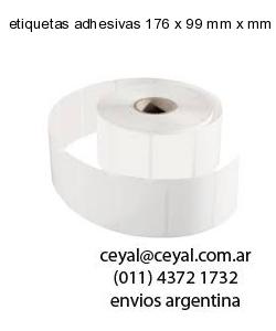 etiquetas adhesivas 176 x 99 mm x mm
