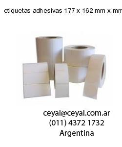 etiquetas adhesivas 177 x 162 mm x mm