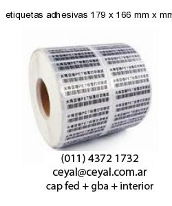 etiquetas adhesivas 179 x 166 mm x mm