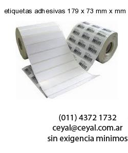 etiquetas adhesivas 179 x 73 mm x mm