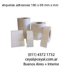 etiquetas adhesivas 180 x 68 mm x mm
