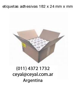 etiquetas adhesivas 182 x 24 mm x mm
