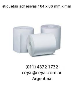 etiquetas adhesivas 184 x 86 mm x mm