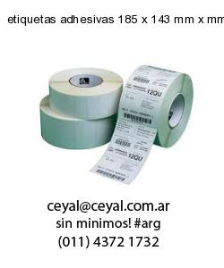 etiquetas adhesivas 185 x 143 mm x mm