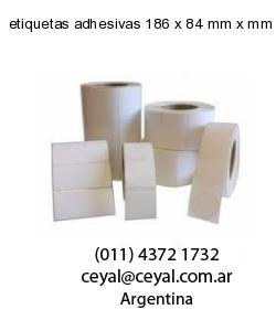 etiquetas adhesivas 186 x 84 mm x mm
