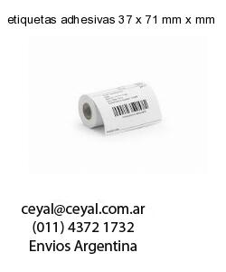 etiquetas adhesivas 37 x 71 mm x mm