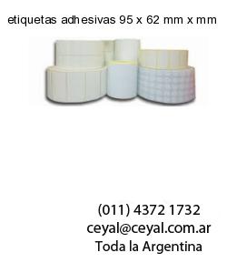 etiquetas adhesivas 95 x 62 mm x mm
