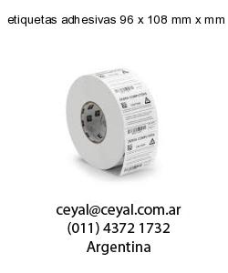 etiquetas adhesivas 96 x 108 mm x mm
