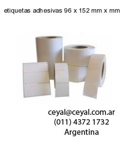 etiquetas adhesivas 96 x 152 mm x mm