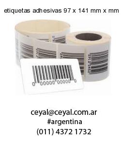 etiquetas adhesivas 97 x 141 mm x mm
