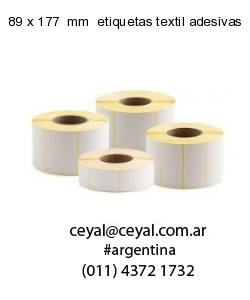89 x 177  mm  etiquetas textil adesivas