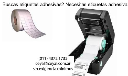 Buscas etiquetas adhesivas? Necesitas etiquetas adhesivas? Necesitas impirmir etiquetas adhesivas