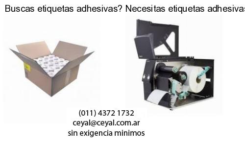 Buscas etiquetas adhesivas? Necesitas etiquetas adhesivas? Necesitas impirmir etiquetas adhesivas