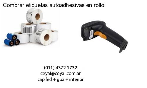 Comprar etiquetas autoadhesivas en rollo